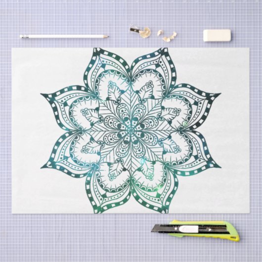 Mandala Series Design 21 Tissuepapier (Craft)