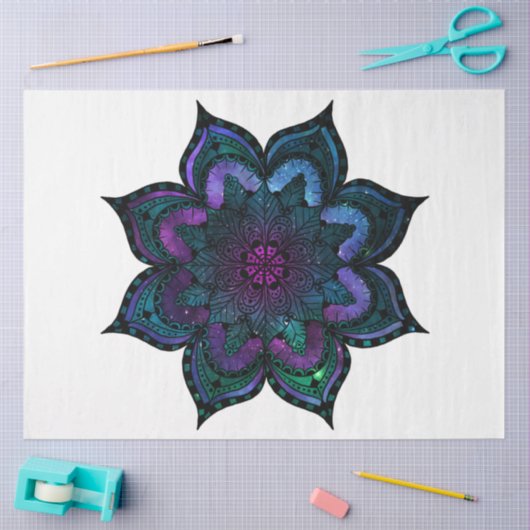 Mandala Series Design 9 Tissuepapier (Craft)