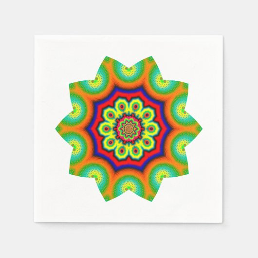 Mandala Servet (Voorkant)
