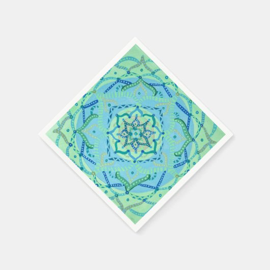 Mandala servetten (Hoek)