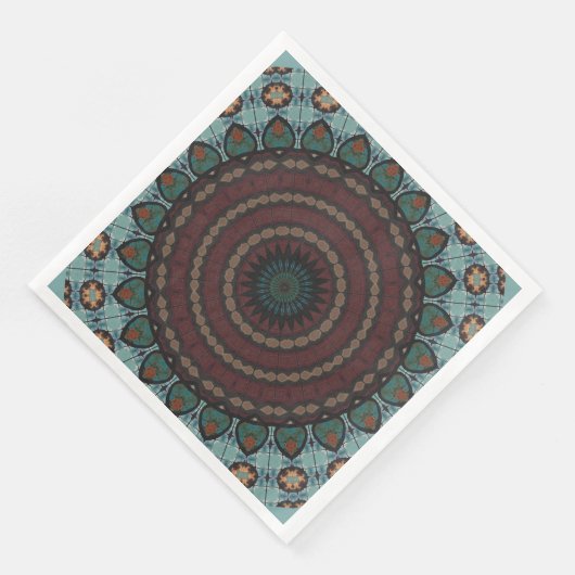 Mandala servetten (Hoek)
