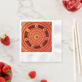 Mandala servetten, gemunt cocktail papier servette servet (Insitu)