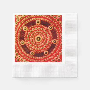 Mandala servetten, gemunt cocktail papier servette servet