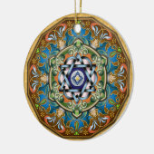 Mandala Shalom Ornament (Links)