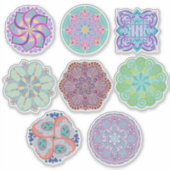 Mandala Sheet Sticker (Voorkant)
