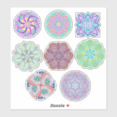 Mandala Sheet Sticker (Vel)