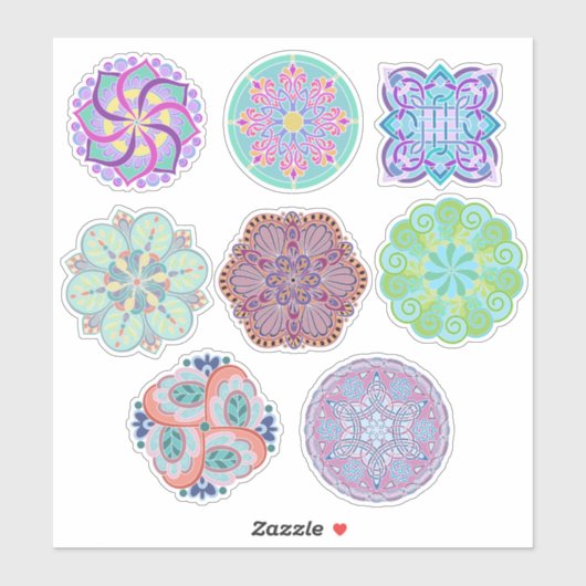 Mandala Sheet Sticker (Vel)