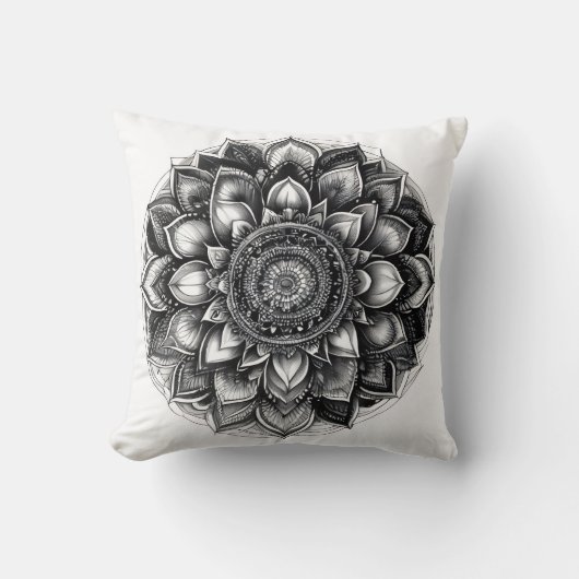 mandala shirt kussen (Voorkant)