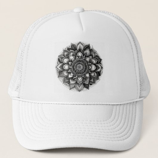 mandala shirt trucker pet (Voorkant)
