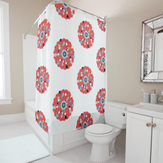 Mandala Shower curtain  Douchegordijn (In situ)