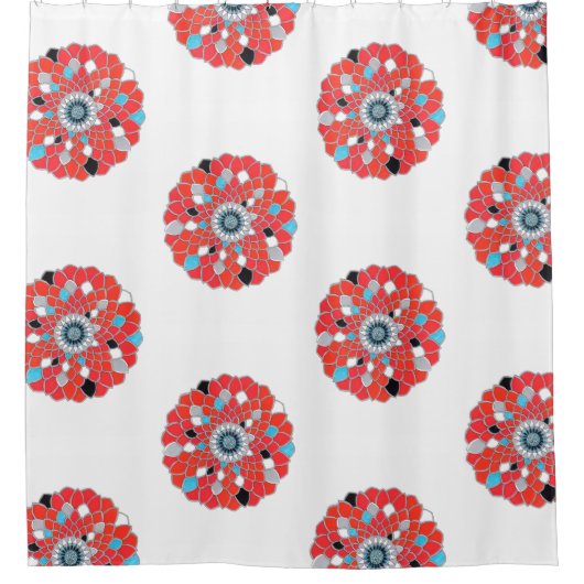 Mandala Shower curtain  Douchegordijn (Voorkant)