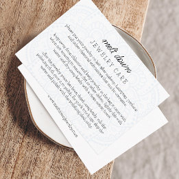 Mandala Sieraden Verzorging Kleine Zakelijke Beste Informatiekaartje