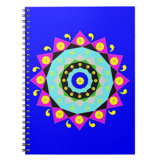 Mandala:Sierlijk Notitieboek (Voorkant)