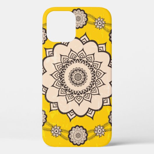 Mandala siervormgeving, etnische stijl Case-Mate iPhone case (Achterkant)