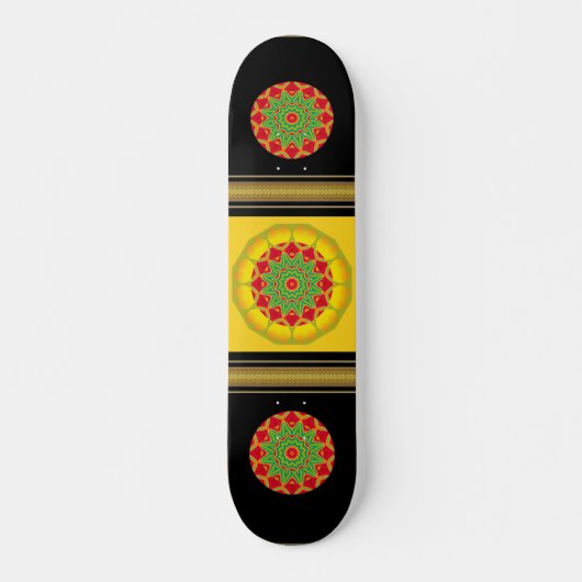 Mandala Skateboard (Voorkant)