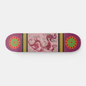 Mandala Skateboard (Horizontaal)