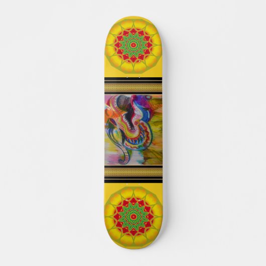 Mandala Skateboard (Voorkant)