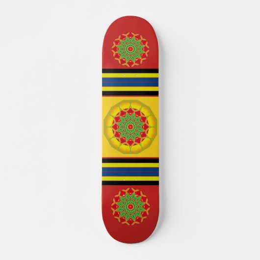 Mandala Skateboard (Voorkant)
