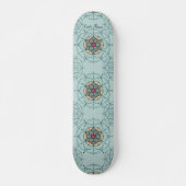 Mandala Skateboard met jouw naam (Voorkant)
