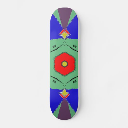 mandala skateboard / Planche skateboard mandala (Voorkant)