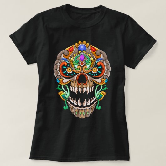 Mandala Skull T-shirt (Design voorkant)