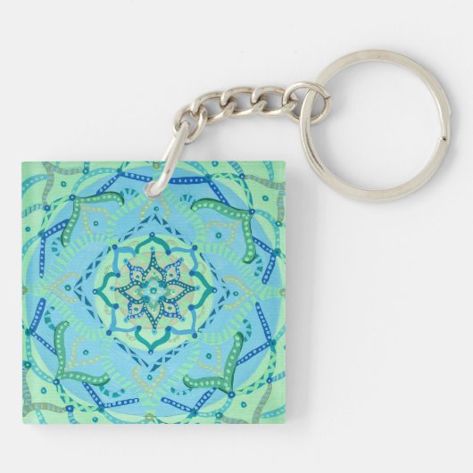 Mandala Sleutelhanger (Achterkant)