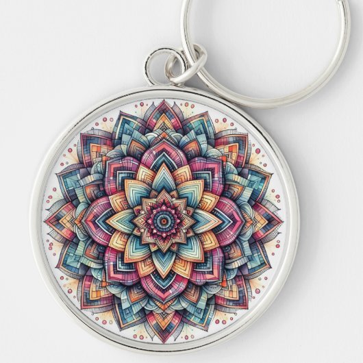 Mandala Sleutelhanger (Voorkant)