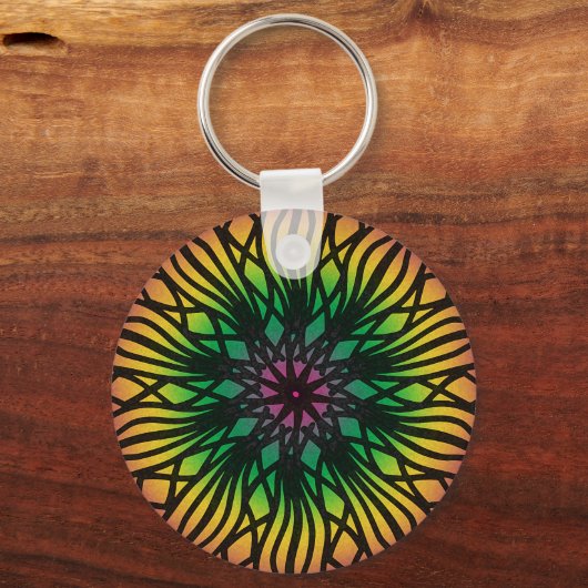 Mandala Sleutelhanger (Achterkant)