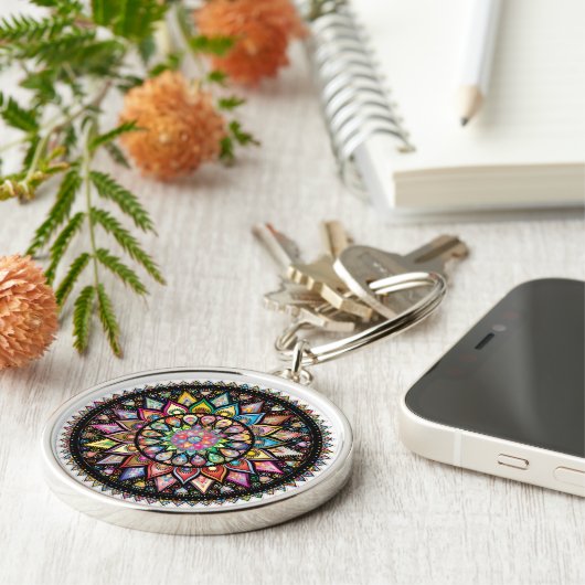 Mandala Sleutelhanger (Zijkant)