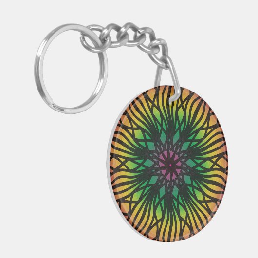 Mandala Sleutelhanger (Voorkant Links)