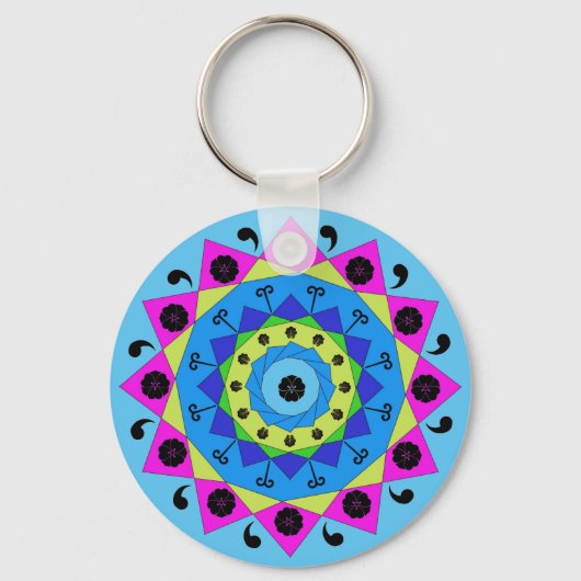 Mandala Sleutelhanger (Voorkant)