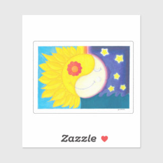 Mandala: Solflor e Luaflor Sticker