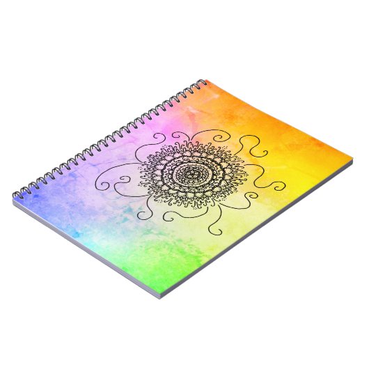 Mandala Sonne Notitieboek (Linkerzijde)