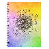 Mandala Sonne Notitieboek (Voorkant)