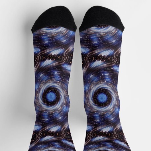 Mandala Space Art Funky Socks Sokken (Top)