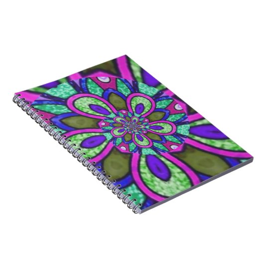 Mandala spiraal notitieboek (Rechterzijde)