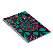 Mandala Spiraalontwerp Notitieboek (Rechterzijde)