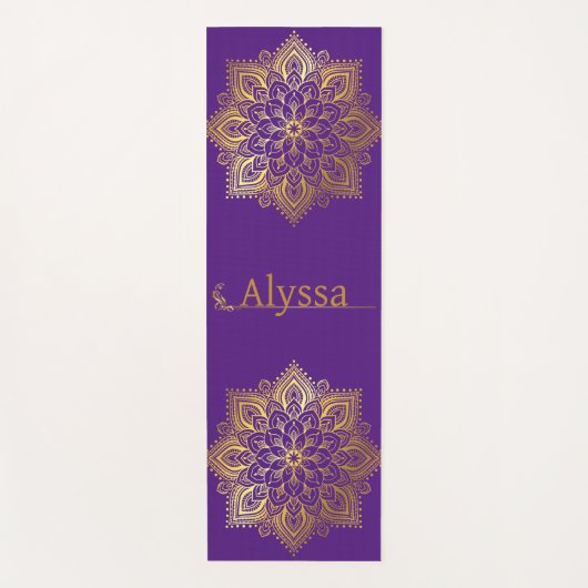 Mandala Spiritueel Healing Yoga Mat (Voorkant)