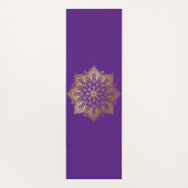Mandala Spiritueel Healing Yoga Mat (Achterkant)