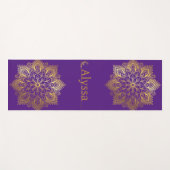 Mandala Spiritueel Healing Yoga Mat (Voorkant (horizontaal))