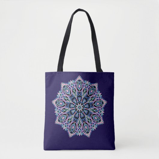 Mandala Spiritueel. Tote Bag (Voorkant)