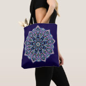 Mandala Spiritueel. Tote Bag (Dichtbij)