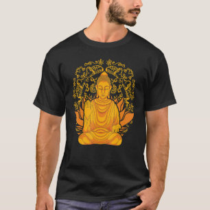 Mandala Spirituele Meditation Zen Boeddhisme Mantr T-shirt
