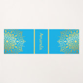 Mandala Spirituele reis Yoga Mat (Voorkant (horizontaal))