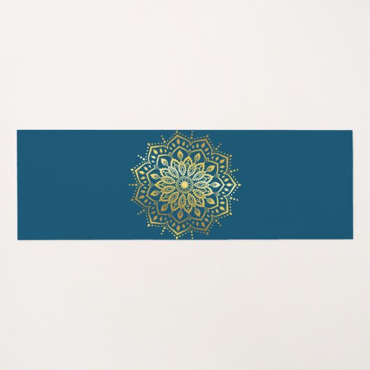 Mandala Spirituele reis Yoga Mat (Achterkant (horizontaal))