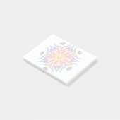 Mandala Sprite Burst Post-it® Notes (Schuin)