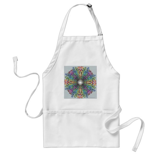 Mandala Standaard Schort (Voorkant)
