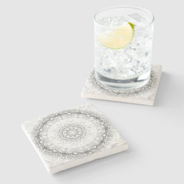 Mandala Stenen Onderzetter