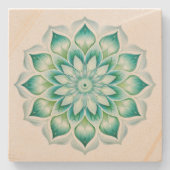 Mandala Stenen Onderzetter (Voorkant)