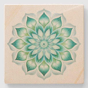 Mandala Stenen Onderzetter